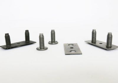 weld studs assembled with stamping