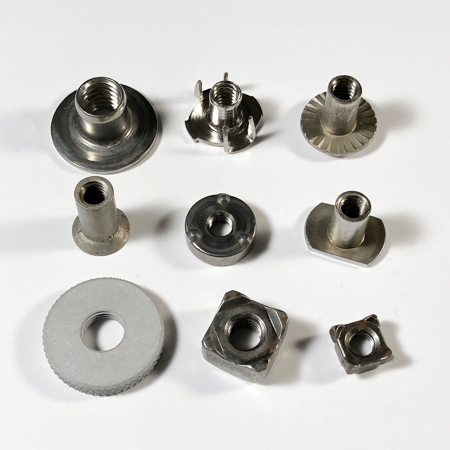 miniature self-locking nuts