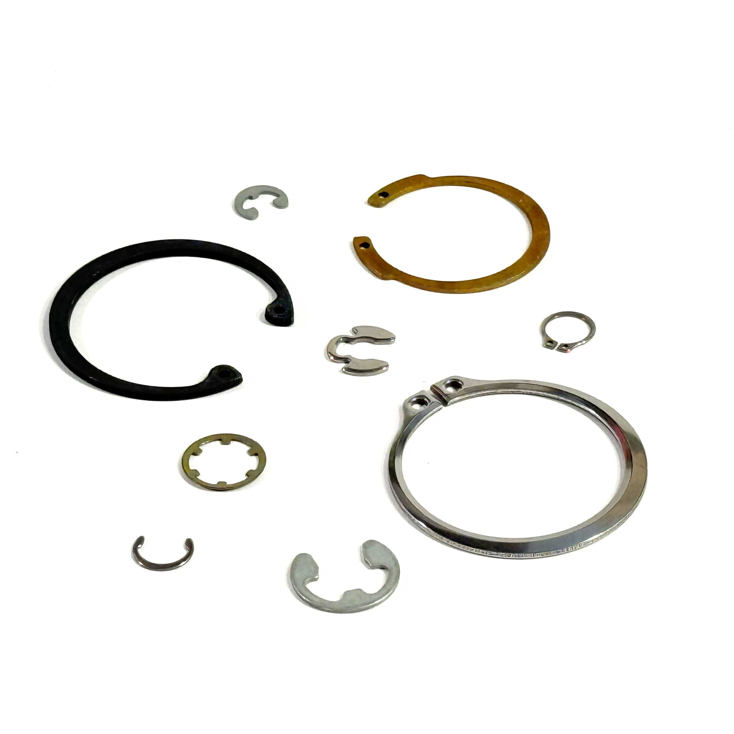 snap rings and retaining rings